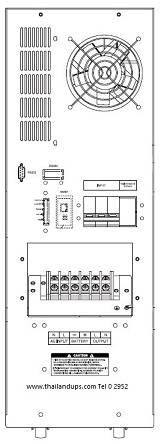 Leonics NBK-2K - rear